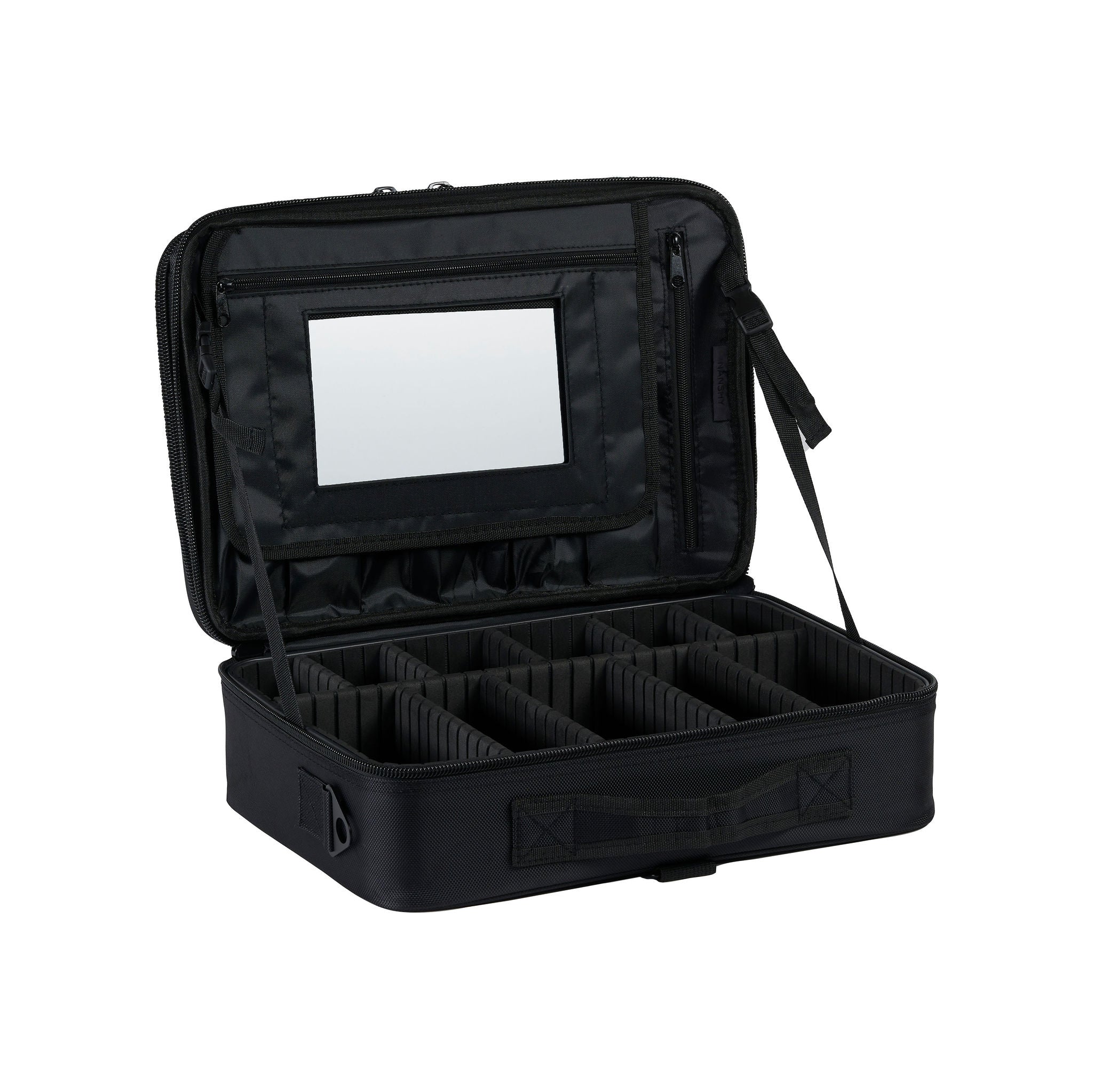 travel makeup case with mirror